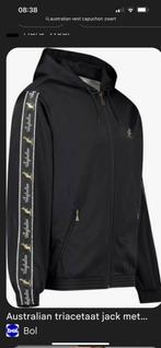 GEZOCHT australian jack zwart capuchon, Kleding | Heren, Ophalen, Zo goed als nieuw, Maat 48/50 (M), Zwart