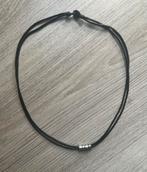 Heren Ketting, Sieraden, Tassen en Uiterlijk, Kettingen, Ophalen, Nieuw, Zwart, Overige materialen