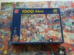 puzzel Jan van Haasteren ; jumbo 150 jaar;, Ophalen of Verzenden, 500 t/m 1500 stukjes, Gebruikt, Legpuzzel
