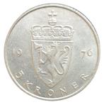 Noorwegen 5 Kroner 1976, Postzegels en Munten, Munten | Europa | Niet-Euromunten, Ophalen of Verzenden, Losse munt, Overige landen
