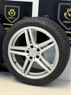 Mercedes C-klasse 2 originele velgen met banden 245/40R18, Auto-onderdelen, Banden en Velgen, 18 inch, Banden en Velgen, Ophalen of Verzenden