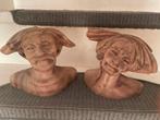 Bali uit 2010 handgemaakte houten beeltjes, Antiek en Kunst, Ophalen of Verzenden