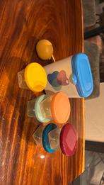 Baby moov bewaarbakjes + melkpoeder doos + speen hoesje, Ophalen of Verzenden, Zo goed als nieuw