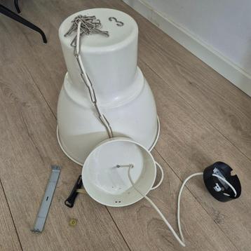 hanglamp HEKTAR 38cm wit beschikbaar voor biedingen