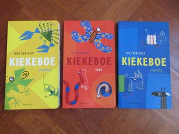 3 x boeken Kiekeboe : driehoek, rond en vierkant beschikbaar voor biedingen
