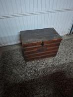 Oude houten opbergkist - 66x49x40 cm, Ophalen, Gebruikt, 50 tot 100 cm, 50 tot 75 cm