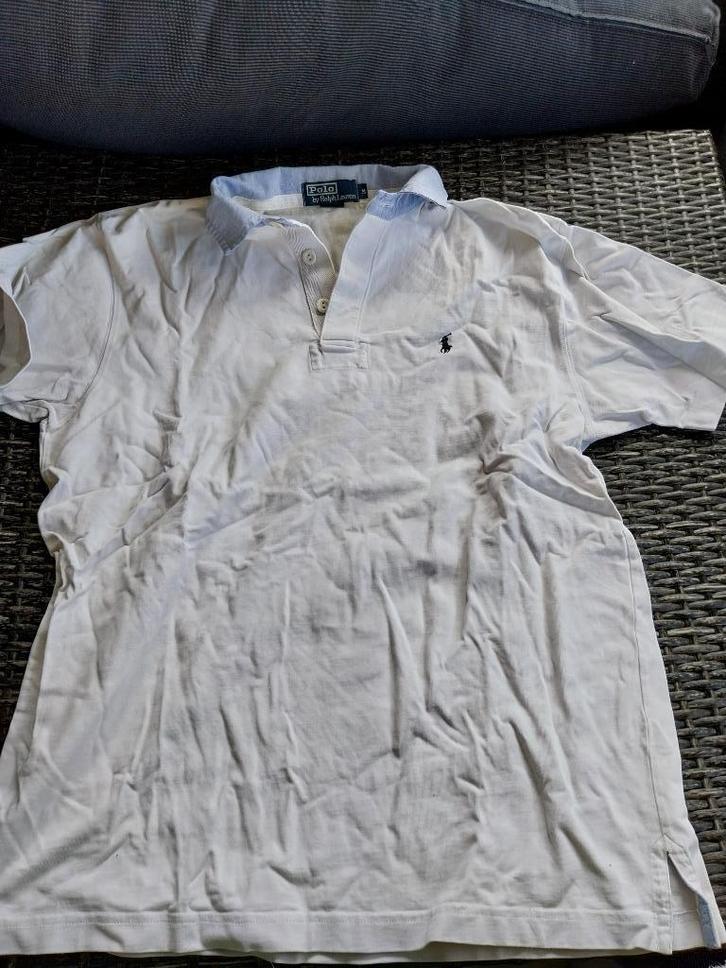 Polo Ralph Lauren, Kleding | Heren, Polo's, Zo goed als nieuw, Maat 48/50 (M), Wit, Ophalen of Verzenden