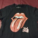 rock shirt: Rolling Stones- Hot Stuff, used look.....w15, Kleding | Heren, T-shirts, Maat 52/54 (L), Gedragen, Zwart, Verzenden