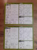 2x SERVICEBLADEN -SERVICE GEGEVENS -TOYOTA LANDCRUISER 80, Verzenden