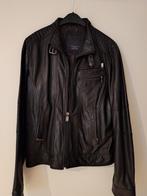 leren jas, Ophalen, Zo goed als nieuw, Maat 46/48 (XL) of groter, Zwart