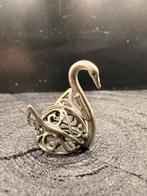 Miniatuur zilveren ajour zwaantje, Ophalen of Verzenden, Zilver