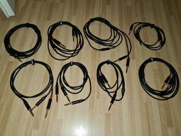 8x PD Connex Kabel 6.3 Stereo - 2x6.3 Mono beschikbaar voor biedingen