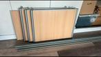 Knieschot schuifbaar rails Compleet, Huis en Inrichting, Gebruikt, 100 tot 150 cm, Ophalen of Verzenden, Minder dan 100 cm