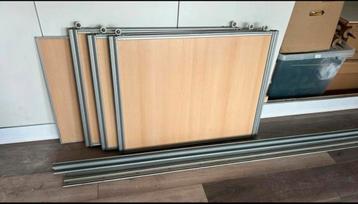 Knieschot schuifbaar rails Compleet beschikbaar voor biedingen