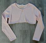 Licht roze bolero lange mouw H&M maat 134, Meisje, Trui of Vest, H&M, Ophalen of Verzenden