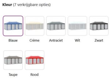Partytent opvouwbaar paviljoen pagodetent 3x6 GRATIS BZRGD beschikbaar voor biedingen