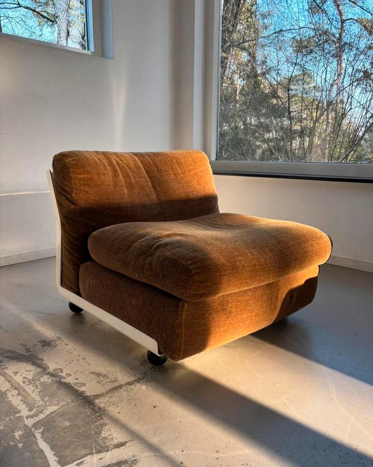 C&B Italia amanta, Huis en Inrichting, Banken | Sofa's en Chaises Longues, Zo goed als nieuw, Eenpersoons, Minder dan 150 cm, 75 tot 100 cm