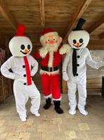 Te huur Kerstman of sneeuwpop mascotte kostuums pakken, Diversen, Kerst, Ophalen of Verzenden, Zo goed als nieuw