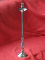 Zilver kleurige kandelaar, Gebruikt, Overige kleuren, 50 tot 75 cm, Ophalen of Verzenden