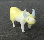 Glazen beeldje buffel koe stier koeienbeeldje glas, Verzamelen, Ophalen of Verzenden, Gebruikt, Dier