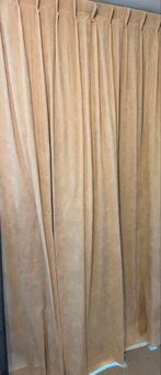 Dikke kwaliteit licht gele / beige gordijnen (verduisterend), Gebruikt, Beige, 150 tot 200 cm, Ophalen of Verzenden
