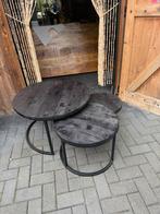 Mango houten salontafels set van 3, 50 tot 100 cm, Abc@gmail.com, Minder dan 50 cm, Overige houtsoorten