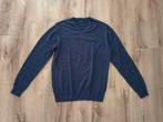 Prachtige blauwe merino wollen trui van Profuomo, maat XL., Blauw, Onb, Maat 56/58 (XL), Ophalen of Verzenden