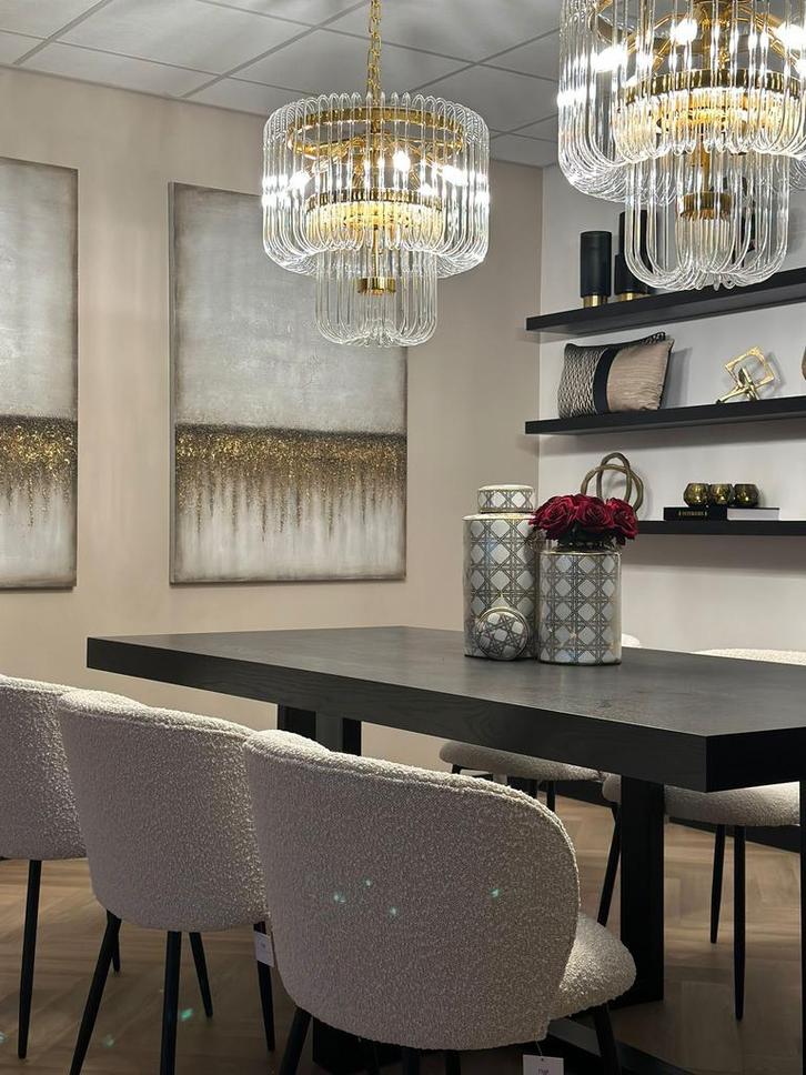 !! DEZE WEEK OPHALEN !! | Prachtige Hanglamp Expositie model, Huis en Inrichting, Complete eetkamers, Zo goed als nieuw, Ophalen