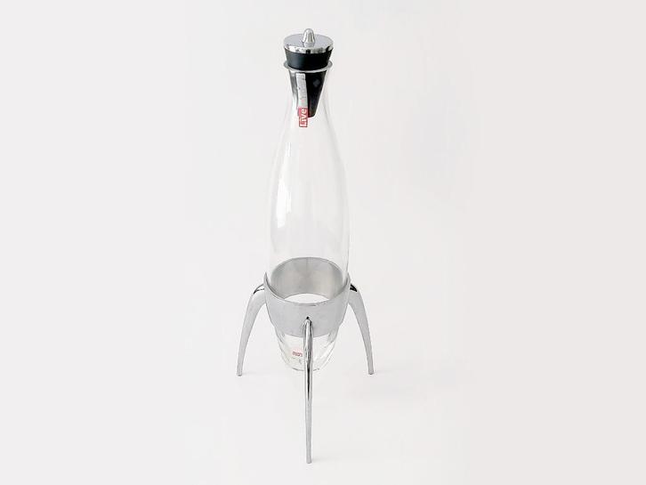 glazen karaf Deens design  Marcus Vagnby, Huis en Inrichting, Woonaccessoires | Overige, Zo goed als nieuw, Verzenden