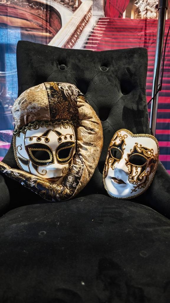 Venetiaans Carnaval Masker - Decoratief, Huis en Inrichting, Woonaccessoires | Wanddecoraties, Gebruikt, Ophalen of Verzenden