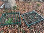 Tuin poort met hekwerk 200m+ te koop, Tuin en Terras, Ophalen, Gebruikt, IJzer