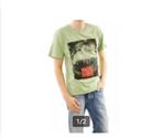 Eleven paris heren t-shirt maat M groen, Maat 48/50 (M), Nieuw, Groen, Eleven Paris