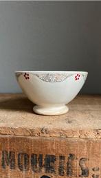 Franse spoelkom rood met goud, Antiek en Kunst, Curiosa en Brocante, Ophalen of Verzenden