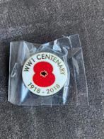 Poppy Speldje 1918-2018 - 100 jaar einde 1e wereldoorlog, Ophalen of Verzenden, Overige soorten, Engeland, Overige typen