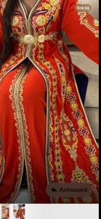 Prachtige oranje Takchita, Kleding | Dames, Jurken, Maat 38/40 (M), Nieuw, Oranje, Ophalen of Verzenden