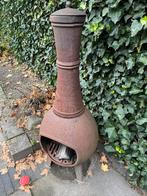 Gietijzer houtkachel voor buiten, Tuin en Terras, Tuinhaarden, Ophalen, Gebruikt
