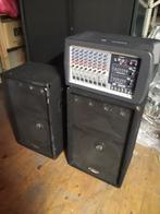peavey xr 8300 P.A. zanginstallatie - powermixer + speakers, Muziek en Instrumenten, Mengpanelen, Ophalen, Gebruikt, 5 tot 10 kanalen
