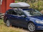 Originele Renault Megane 480L Dakkoffer Zilver, incl. rails, Auto diversen, Dakkoffers, Ophalen, Zo goed als nieuw