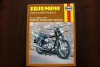 Triumph Trident & BSA Rocket 3 1969 - 1975 handboek A75 T150, Motoren, Triumph
