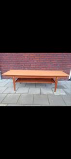 Vintage Mahjong (vlaardingen) salontafel teak, Huis en Inrichting, Ophalen, 100 tot 150 cm, 50 tot 100 cm, Zo goed als nieuw