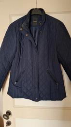 Blauwe (tussen) jas  mt 40 sportief, Ophalen of Verzenden, Zo goed als nieuw, Maat 38/40 (M), Blauw