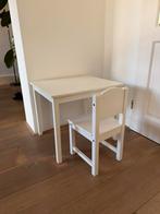 Kids wooden table and chair, Kinderen en Baby's, Ophalen, Gebruikt, Stoel(en)