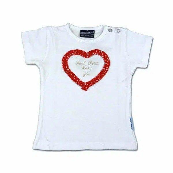 Schattig meisjes babyshirtje van (Porto) Azul Petit maat 56, Kinderen en Baby's, Babykleding | Maat 56, Nieuw, Meisje, Shirtje of Longsleeve