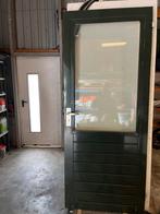 Rechtsdraaiende Buitendeur 82x199cm, Doe-het-zelf en Verbouw, Kozijnen en Schuifpuien, Ophalen of Verzenden, Gebruikt, Hout
