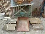 allerlei Franse houten antiek, brocante en curiosa, Ophalen