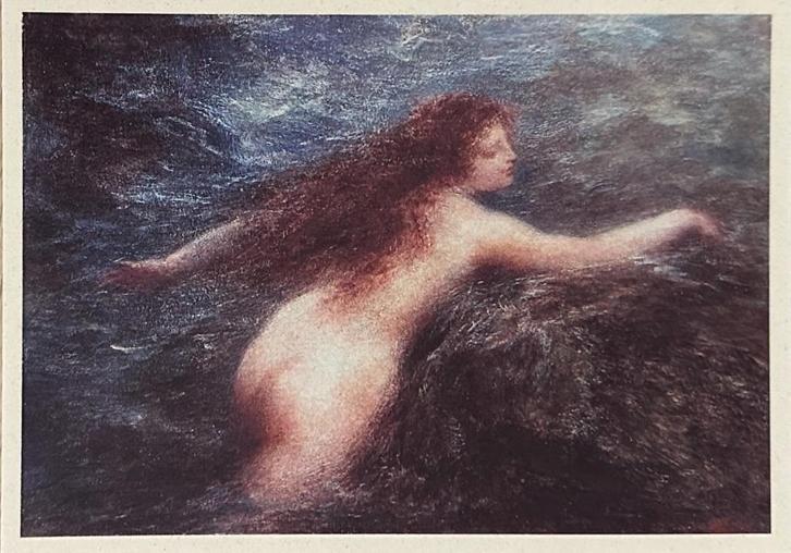 0526  HENRI FANTIN-LATOUR ~ Naiade, Verzamelen, Ansichtkaarten | Themakaarten, Ongelopen, 1980 tot heden, Overige thema's, Verzenden