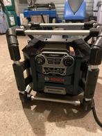 Bosch powerbox bouwradio, Audio, Tv en Foto, Radio's, Verzenden, Zo goed als nieuw