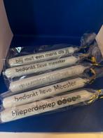 Kaarsen met opdruk, Overige materialen, Nieuw, Ophalen of Verzenden, Kaars