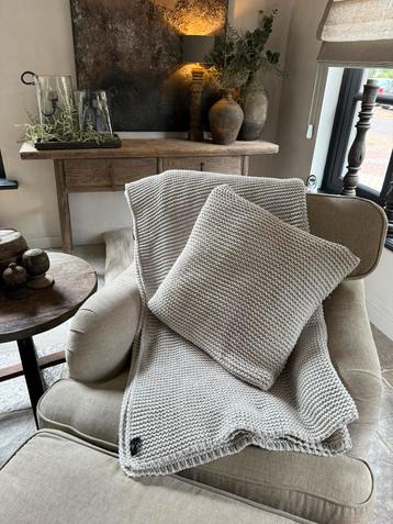 Prachtig wollen plaid / sprei Devon van Home linen labels beschikbaar voor biedingen