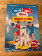 Rutger, Thomas & Paco Vakantieboek, Ophalen of Verzenden, Nieuw